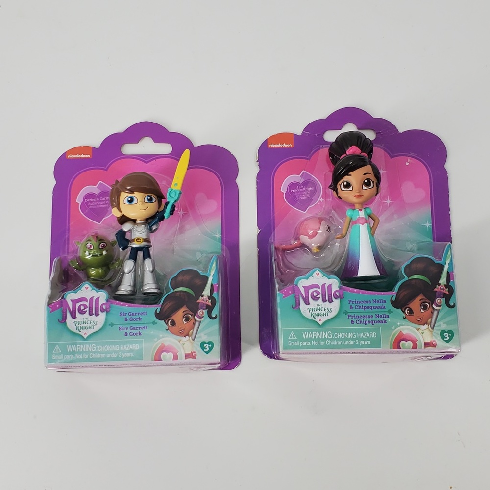 Nella The Princess Knight Sir Garrett & Gork And Princess Nella & Chipsqueak New - Picture 3 of 6